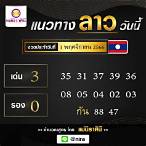 หวยลาววันนี้ออกตัวไหน